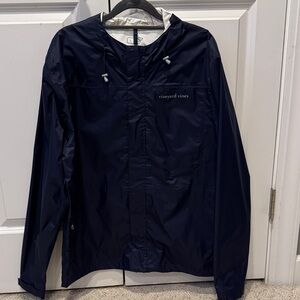 Vineyard Vines Dark Blue Windbreaker/Rain Jacket